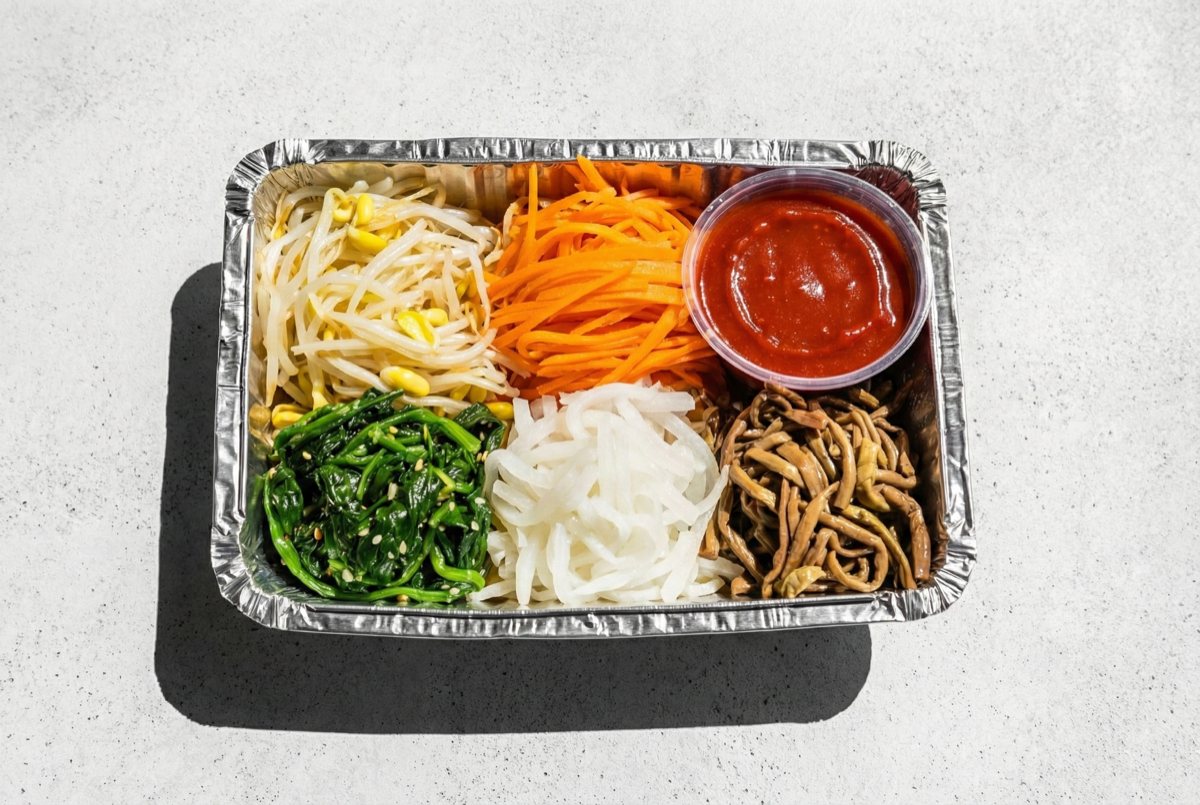 Assorted Namul (Vegan) - Korean catering dish by Minari Express