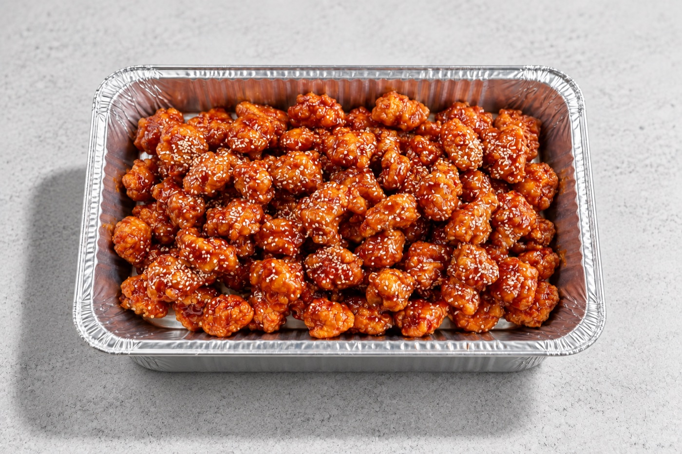Gangjeong (Sweet Chili Chicken) - Korean catering dish by Minari Express