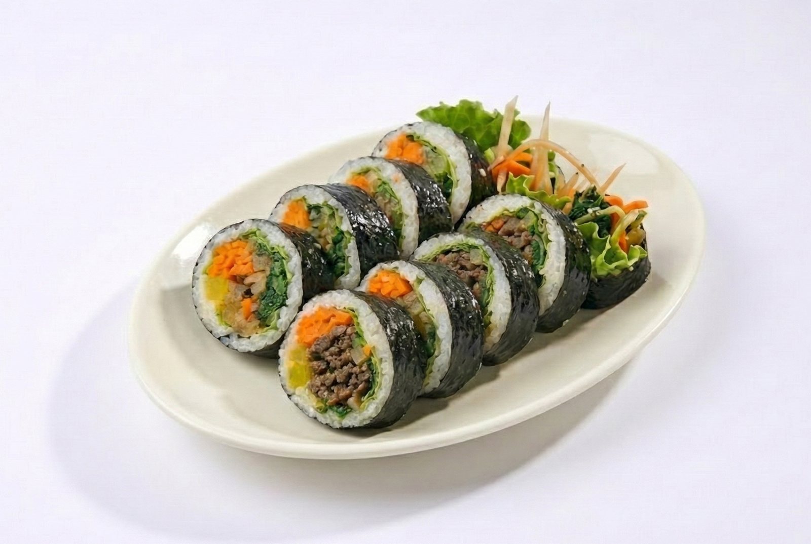 Beef Kimbap - Korean catering dish by Minari Express