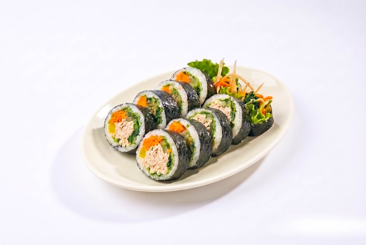 Tuna Kimbap - Korean catering dish by Minari Express