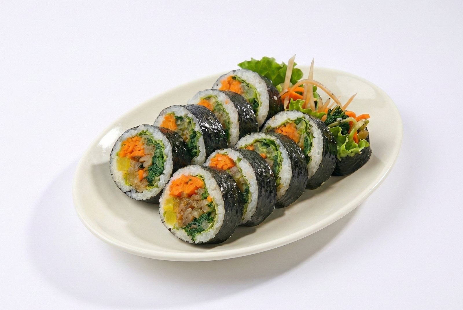 Vegan Kimbap - Korean catering dish by Minari Express