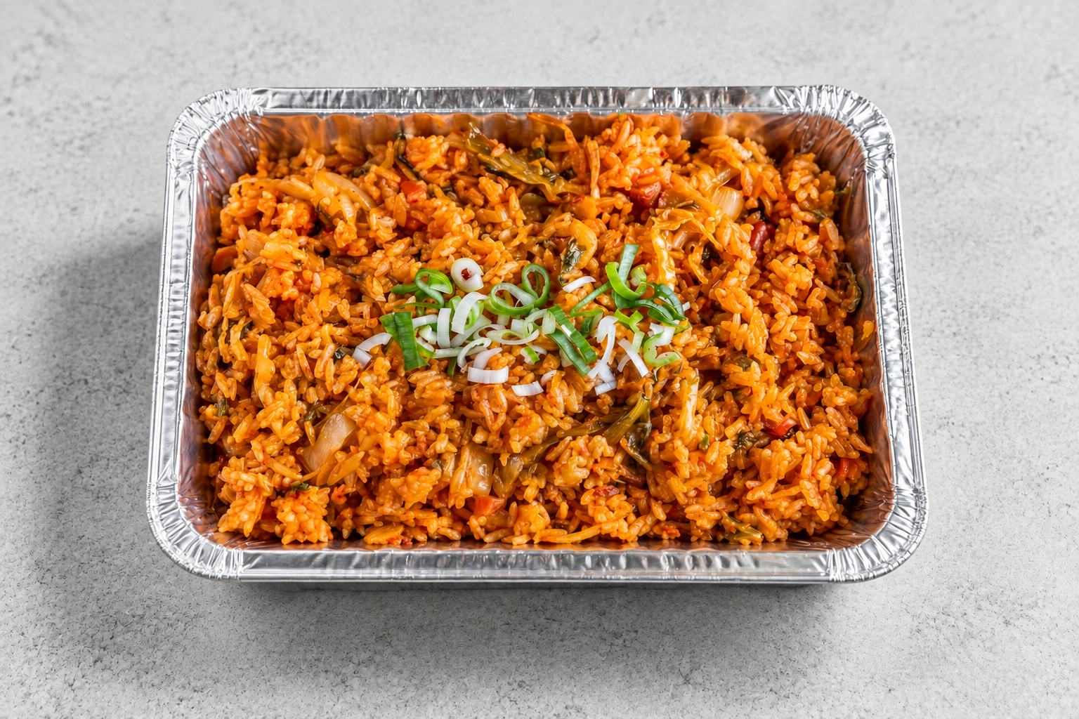 Kimchi Fried Rice - Korean catering dish by Minari Express