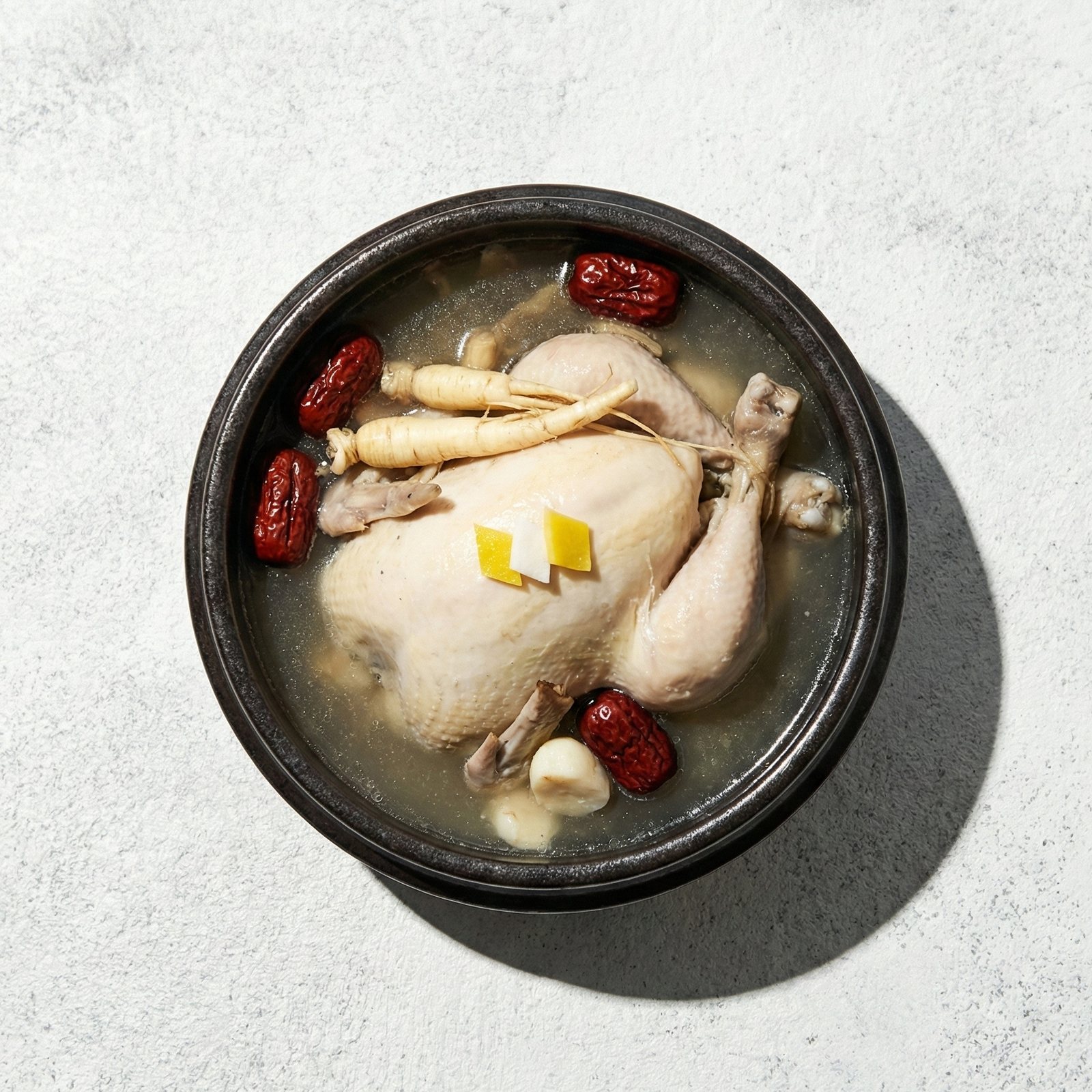 Samgyetang (Ginseng Chicken Soup) - Korean catering dish by Minari Express