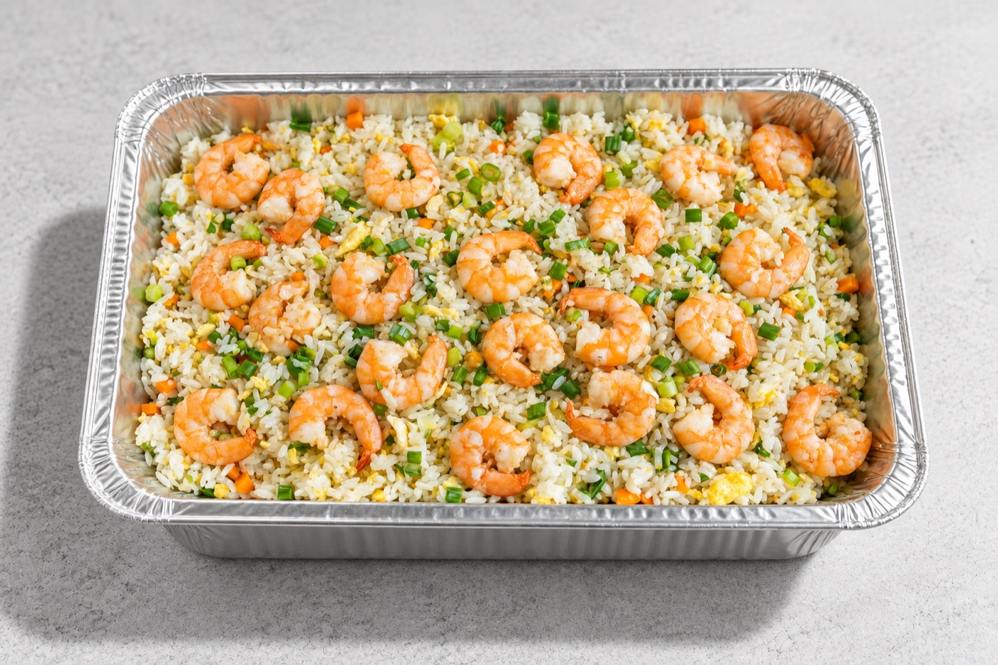 Shrimp Fried Rice - Korean catering dish by Minari Express